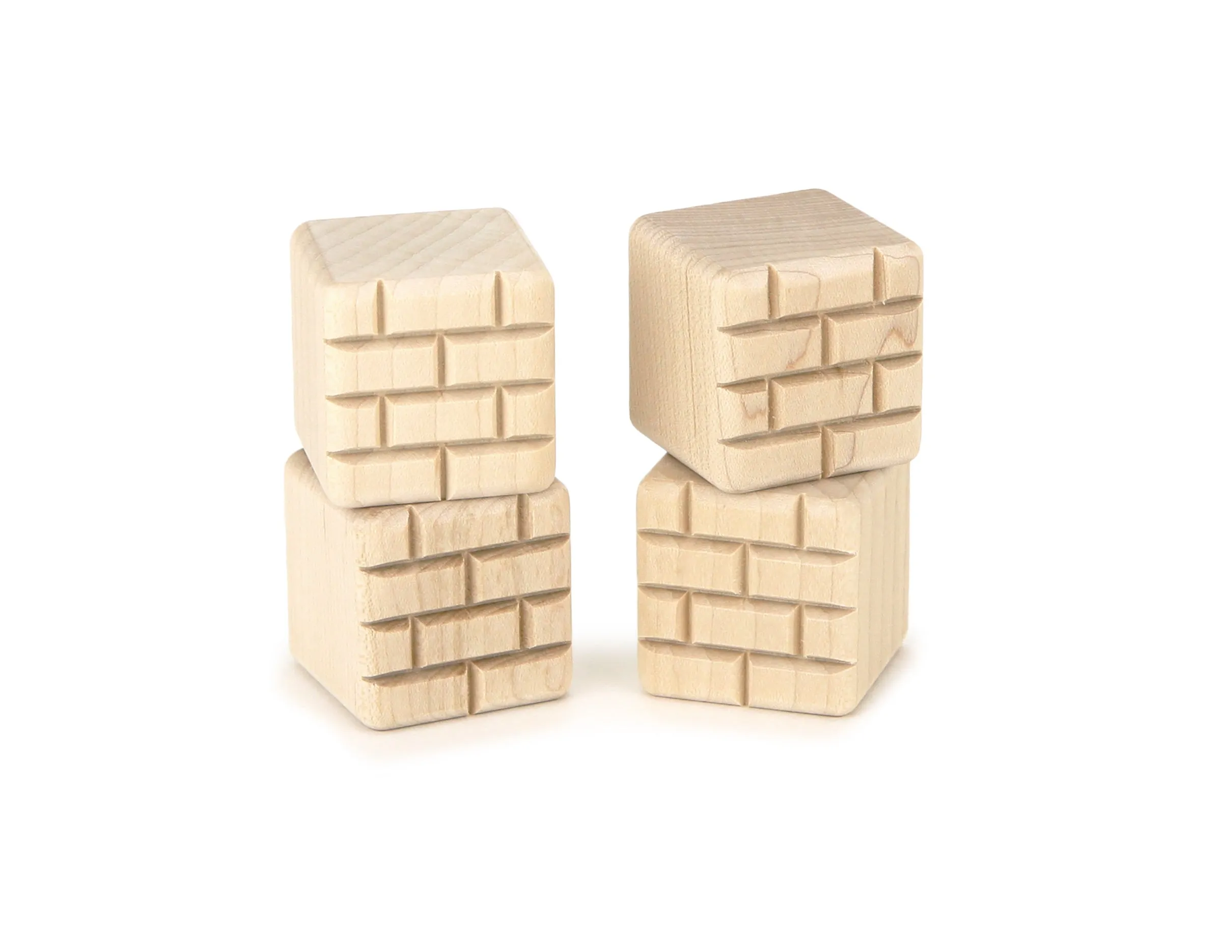 4 pc. 1x1 Cube Bricks Building Blocks