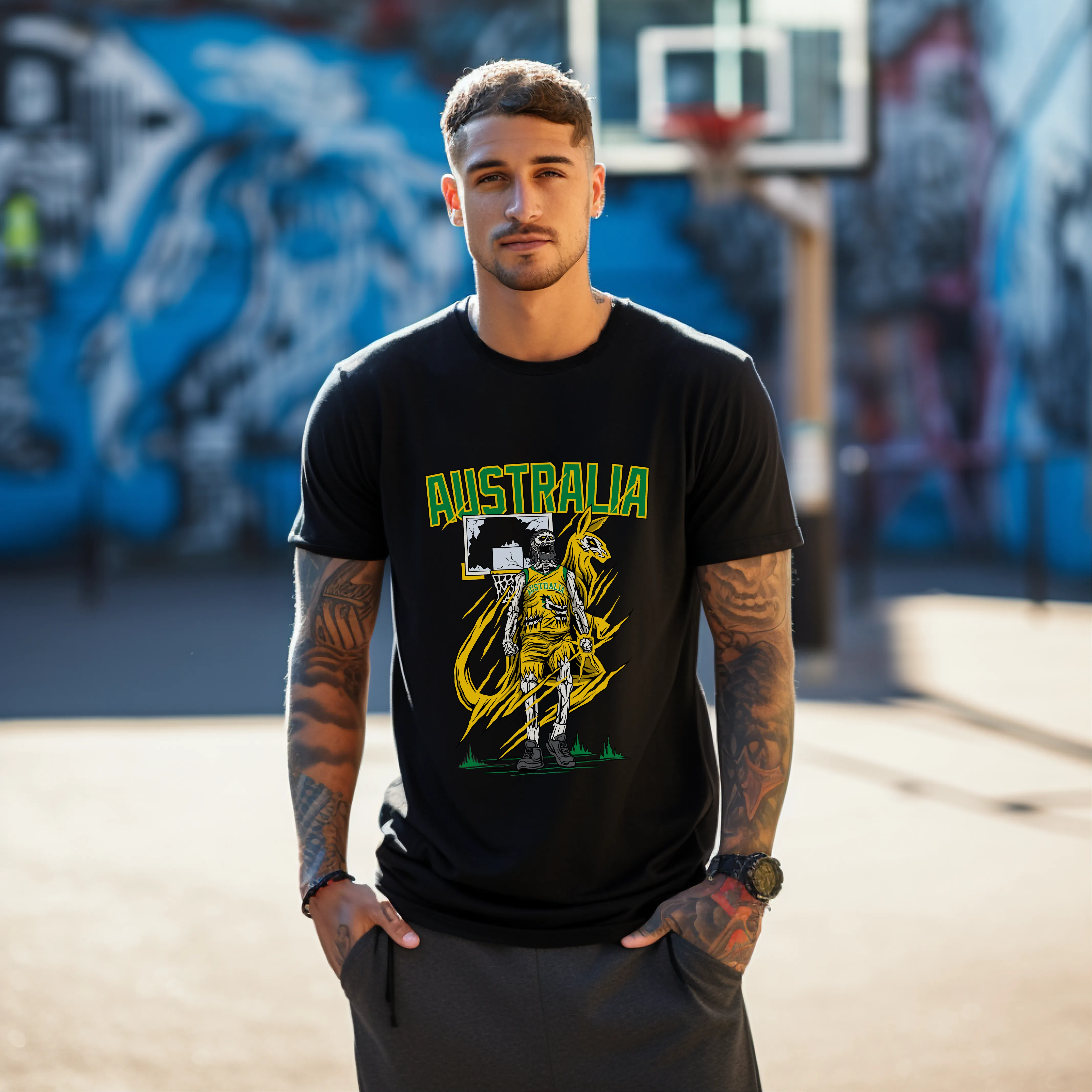 Aussie Scream Team Tee