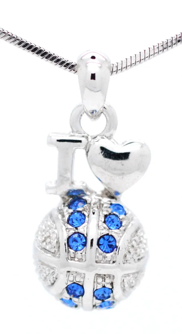 Basketball LOVE Necklace