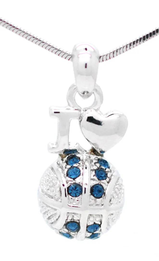 Basketball LOVE Necklace