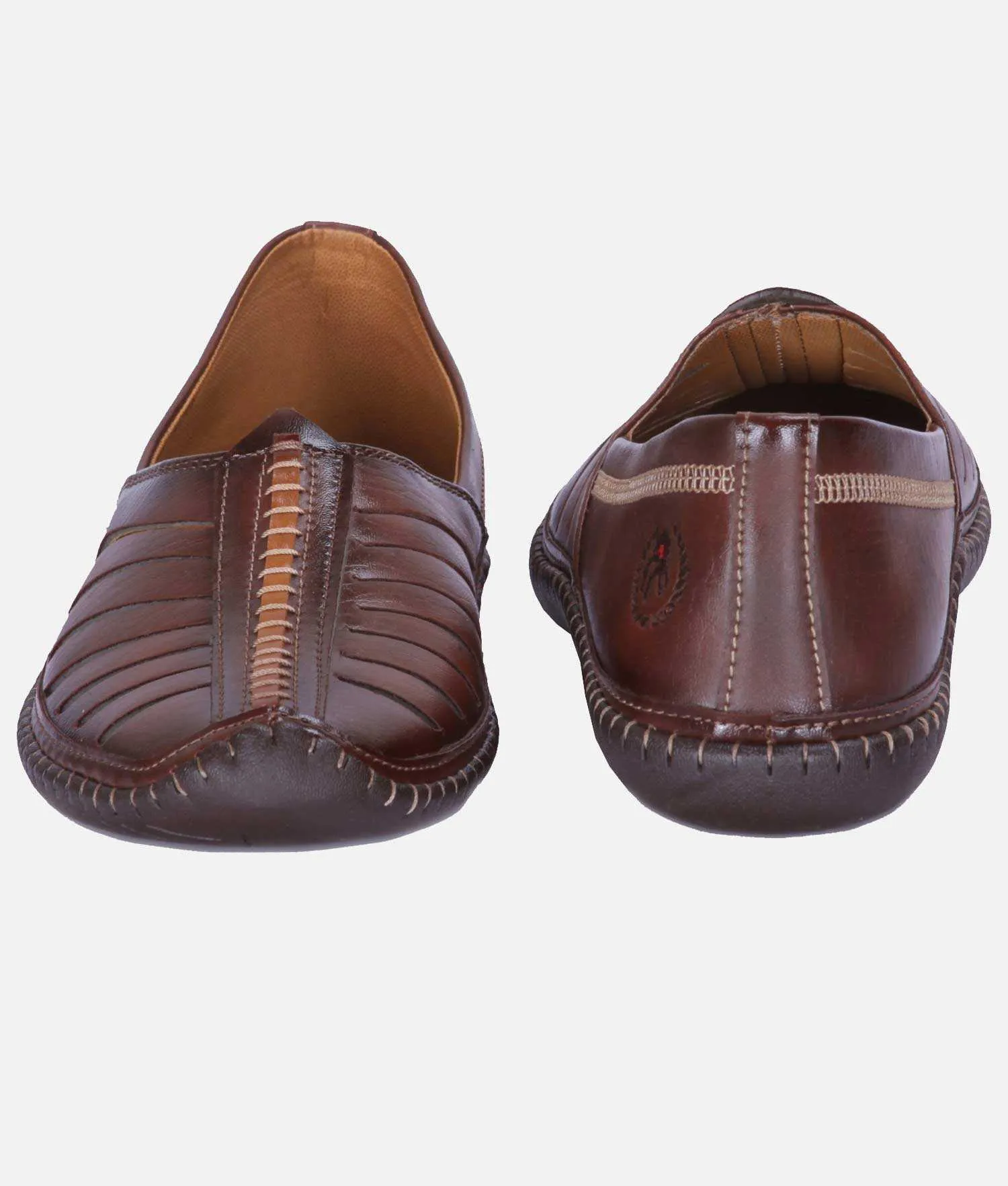 Big Boon Men's Ethnic shoes in nagra sandal style