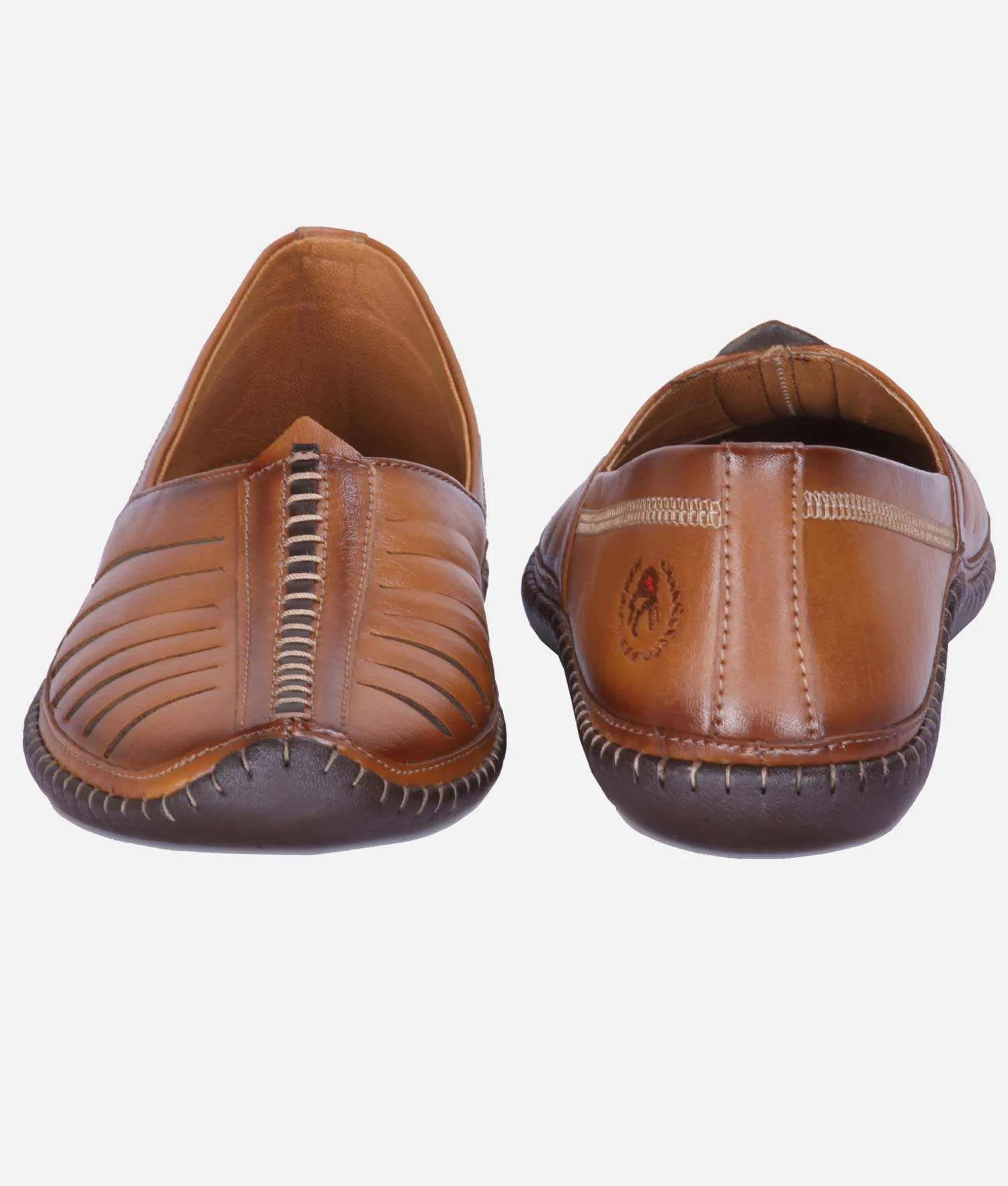 Big Boon Men's Ethnic shoes in nagra sandal style