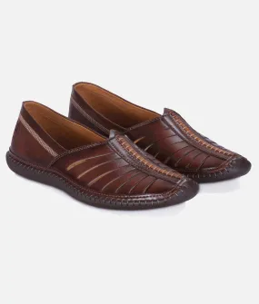 Big Boon Men's Ethnic shoes in nagra sandal style