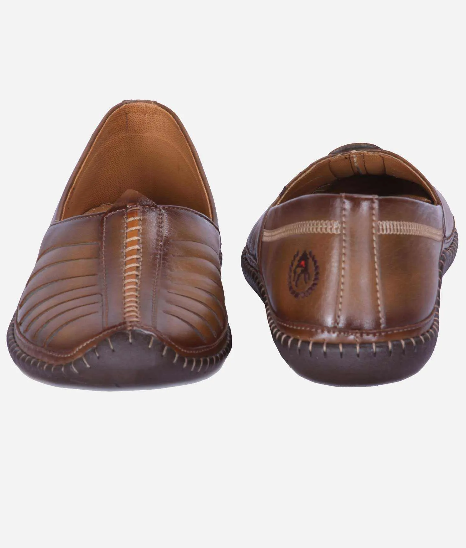 Big Boon Men's Ethnic shoes in nagra sandal style