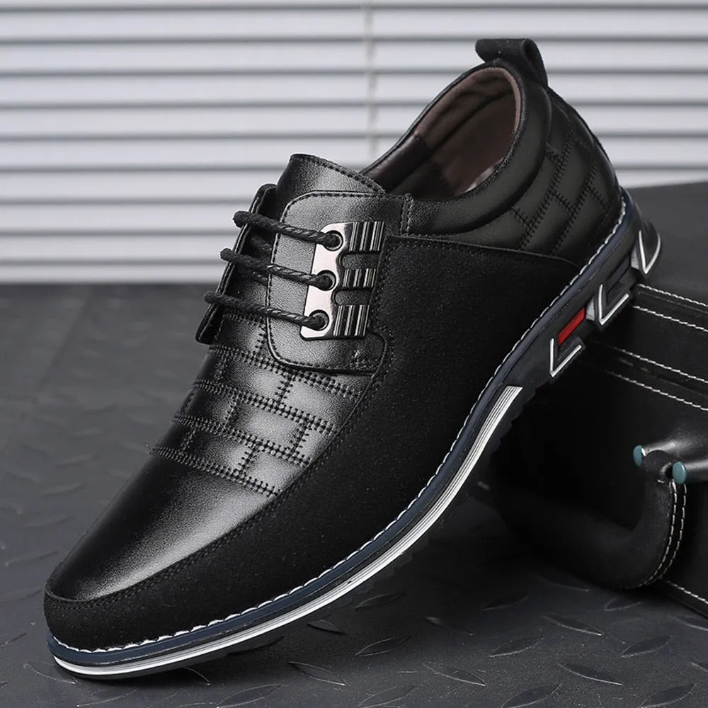 Classic Lace-Up Casual Loafers