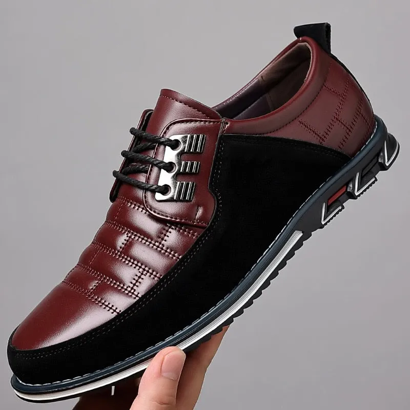 Classic Lace-Up Casual Loafers
