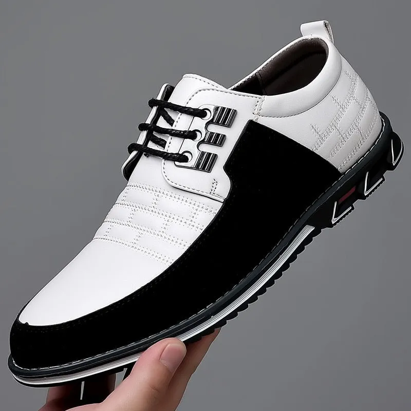 Classic Lace-Up Casual Loafers
