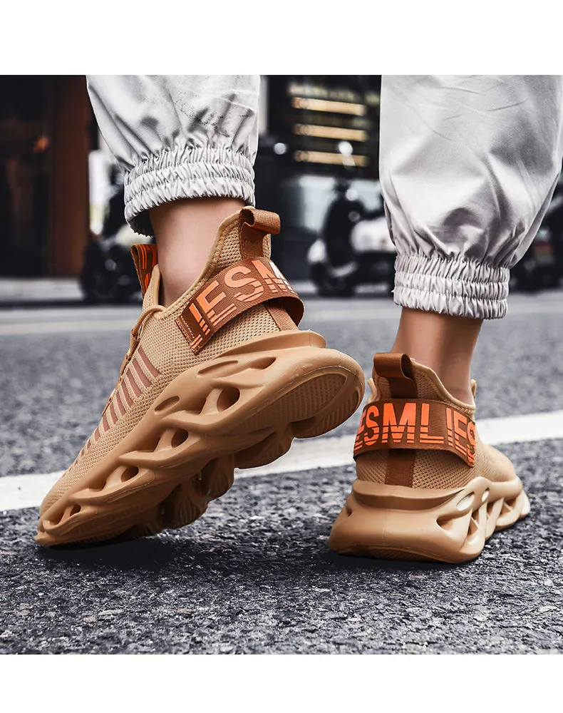 Comfortable Running Brown Sneakers