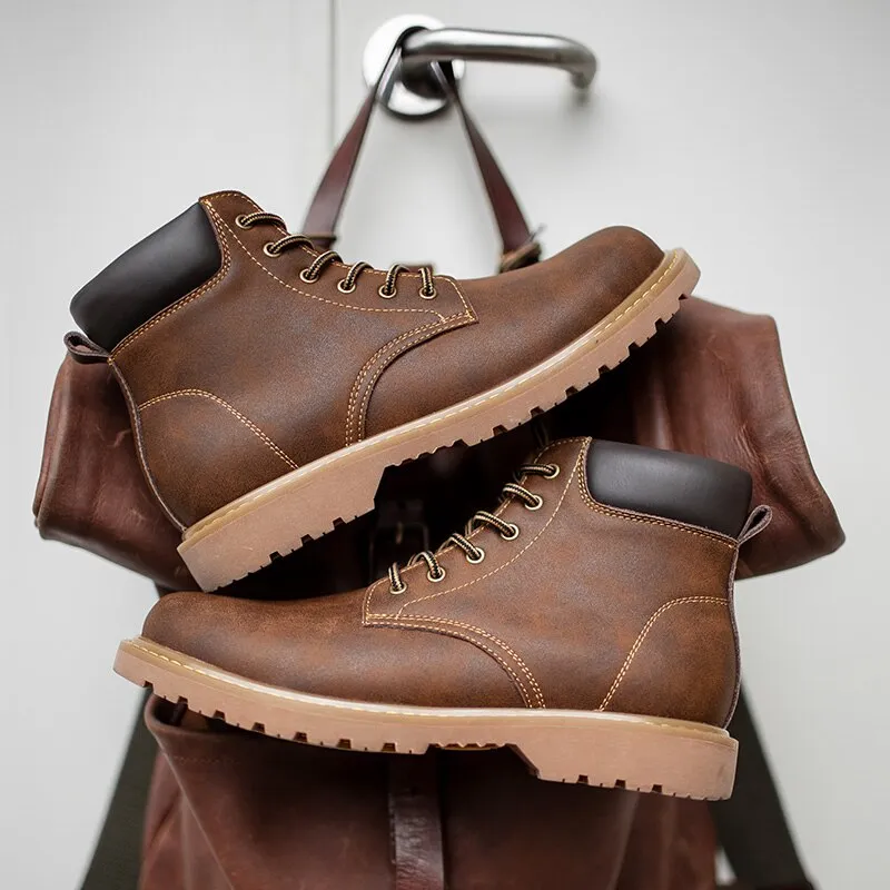 Comfortable Winter Warm Leather Boots