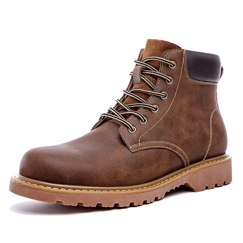 Comfortable Winter Warm Leather Boots
