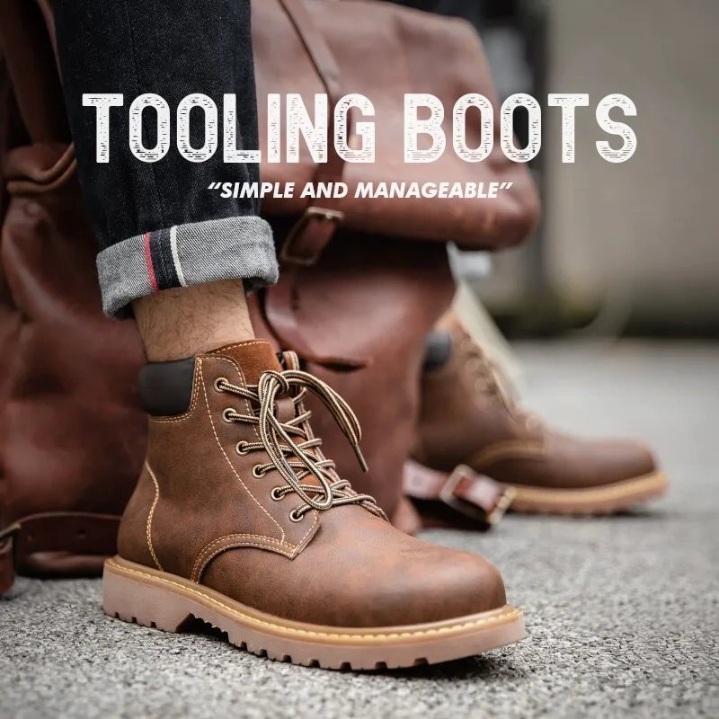 Comfortable Winter Warm Leather Boots