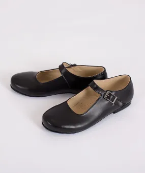 Elegant Black Comfortable Kids Shoes