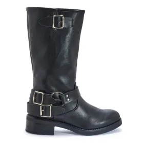 HARLEY2 CALF HEIGHT BIKER BOOT