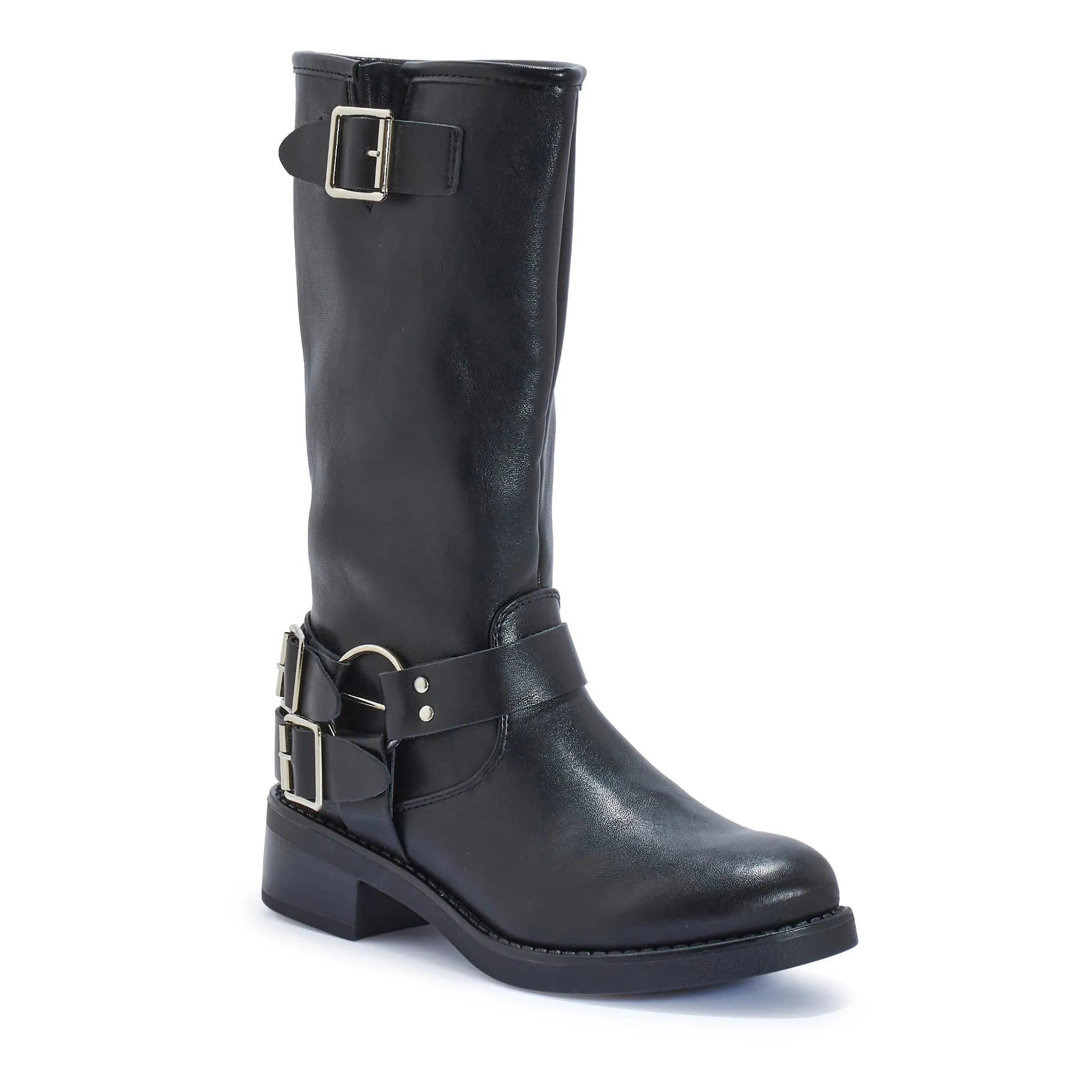 HARLEY2 CALF HEIGHT BIKER BOOT