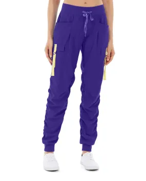 Ida Workout Parachute Pant-29-Purple Ida Workout Parachute Pant-29-Purple