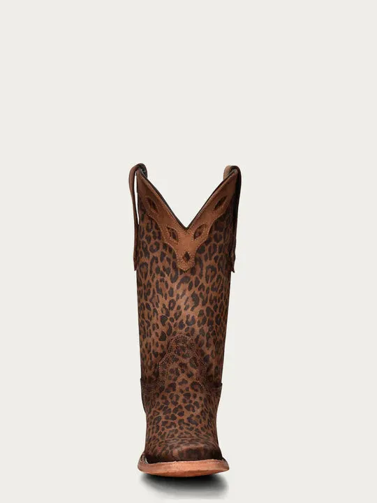 LEOPARD PRINT SQUARE TOE Style No. C3788
