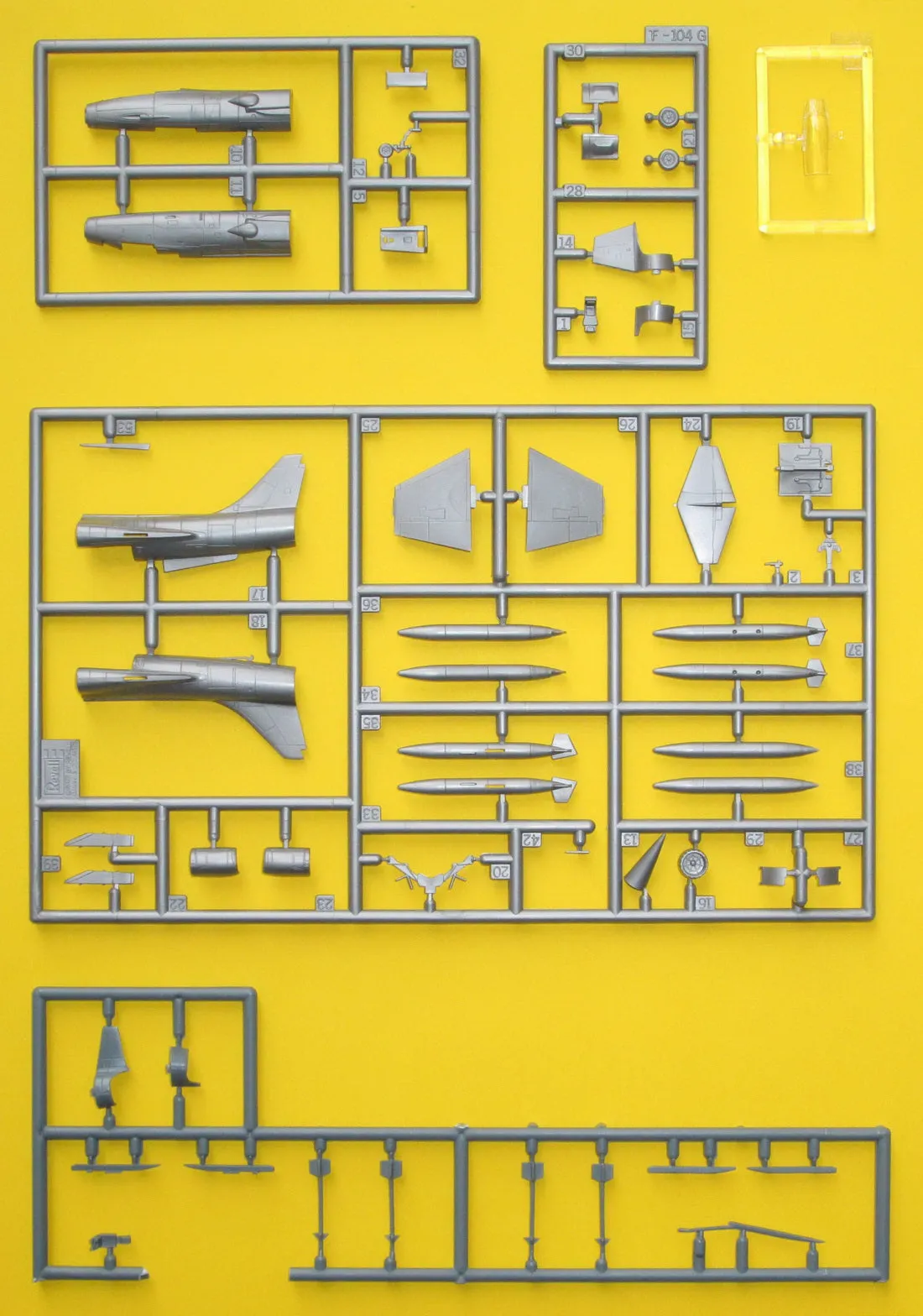 Mark I 1/144 F104A/C/G Starfighter at War (2 in 1) Kit