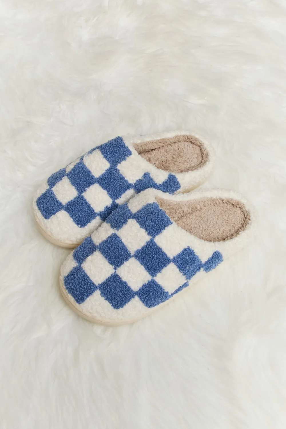 Melody Checkered Slippers
