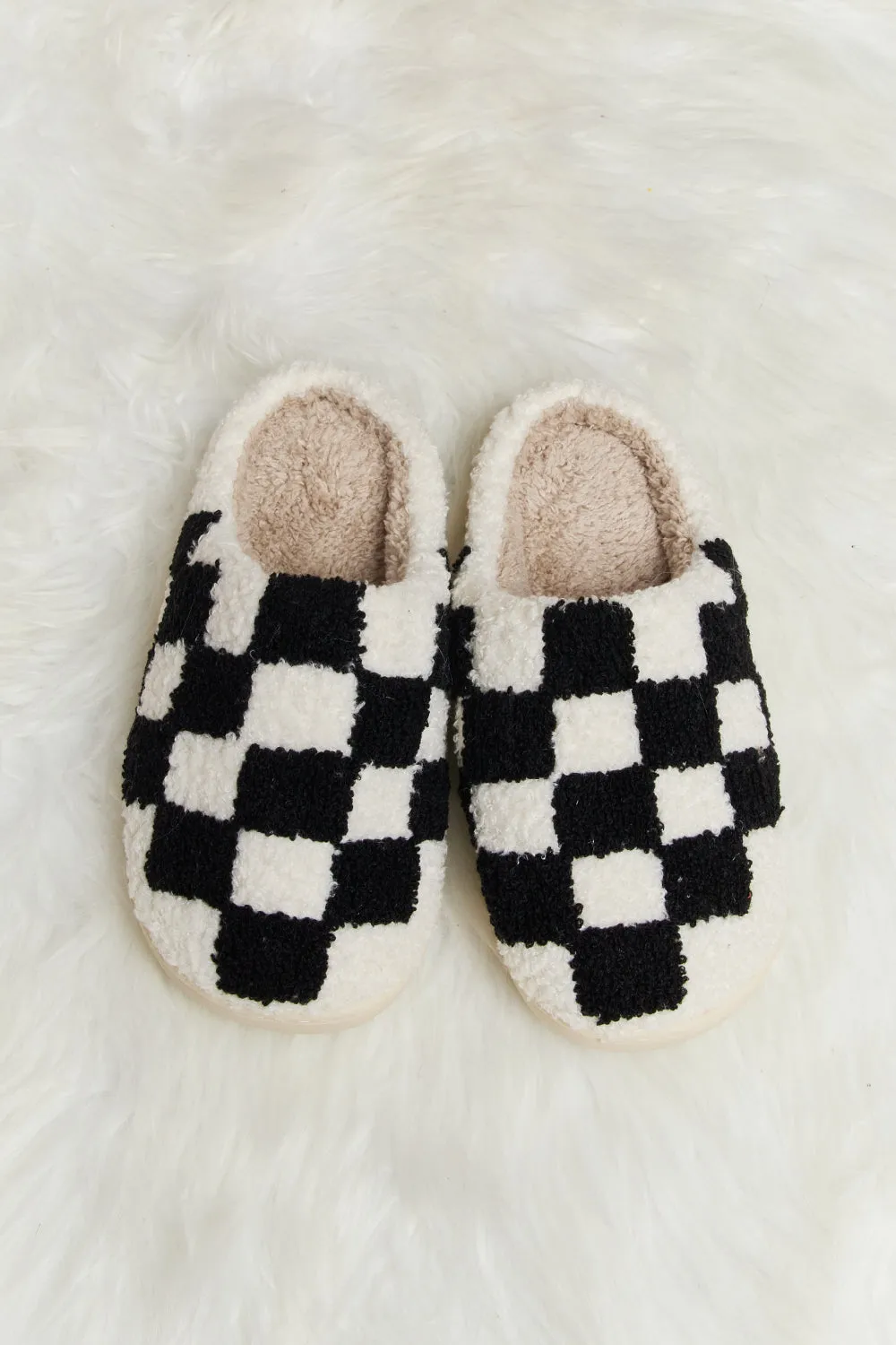 Melody Checkered Slippers