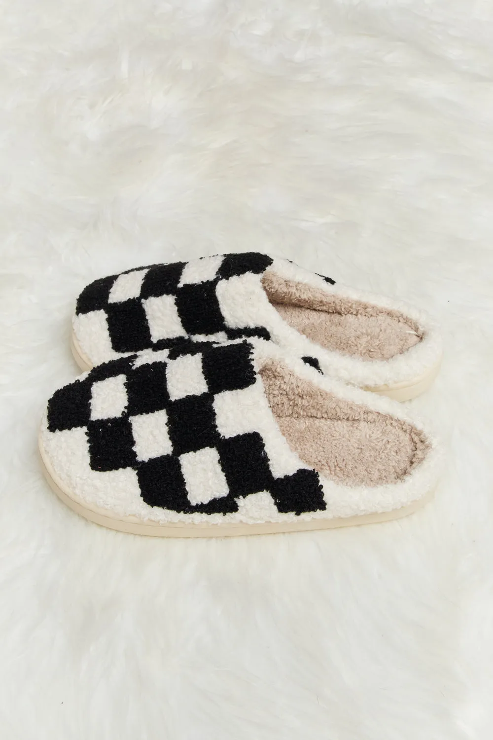 Melody Checkered Slippers