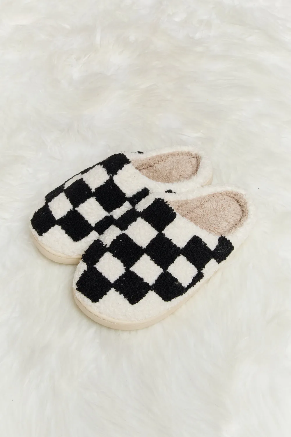 Melody Checkered Slippers
