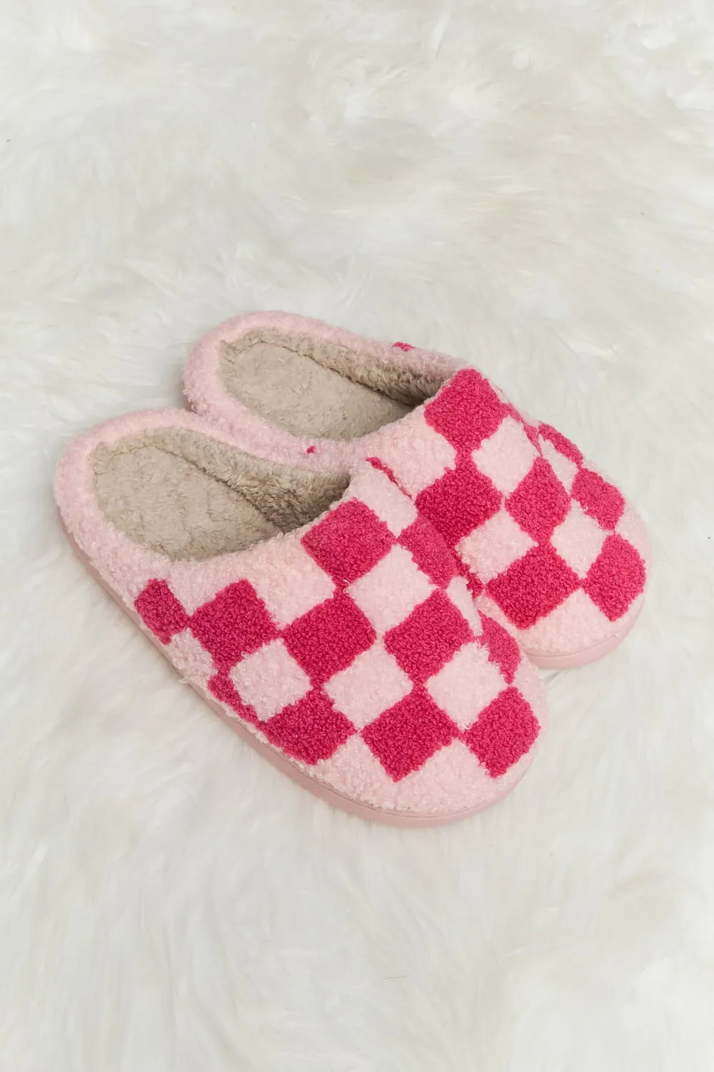 Melody Checkered Slippers