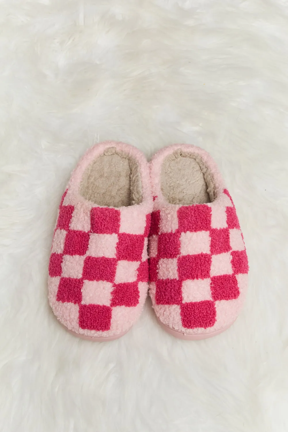 Melody Checkered Slippers