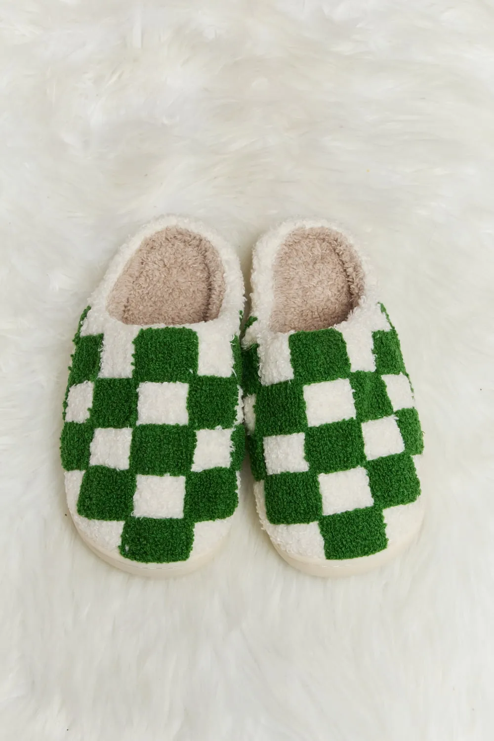 Melody Checkered Slippers