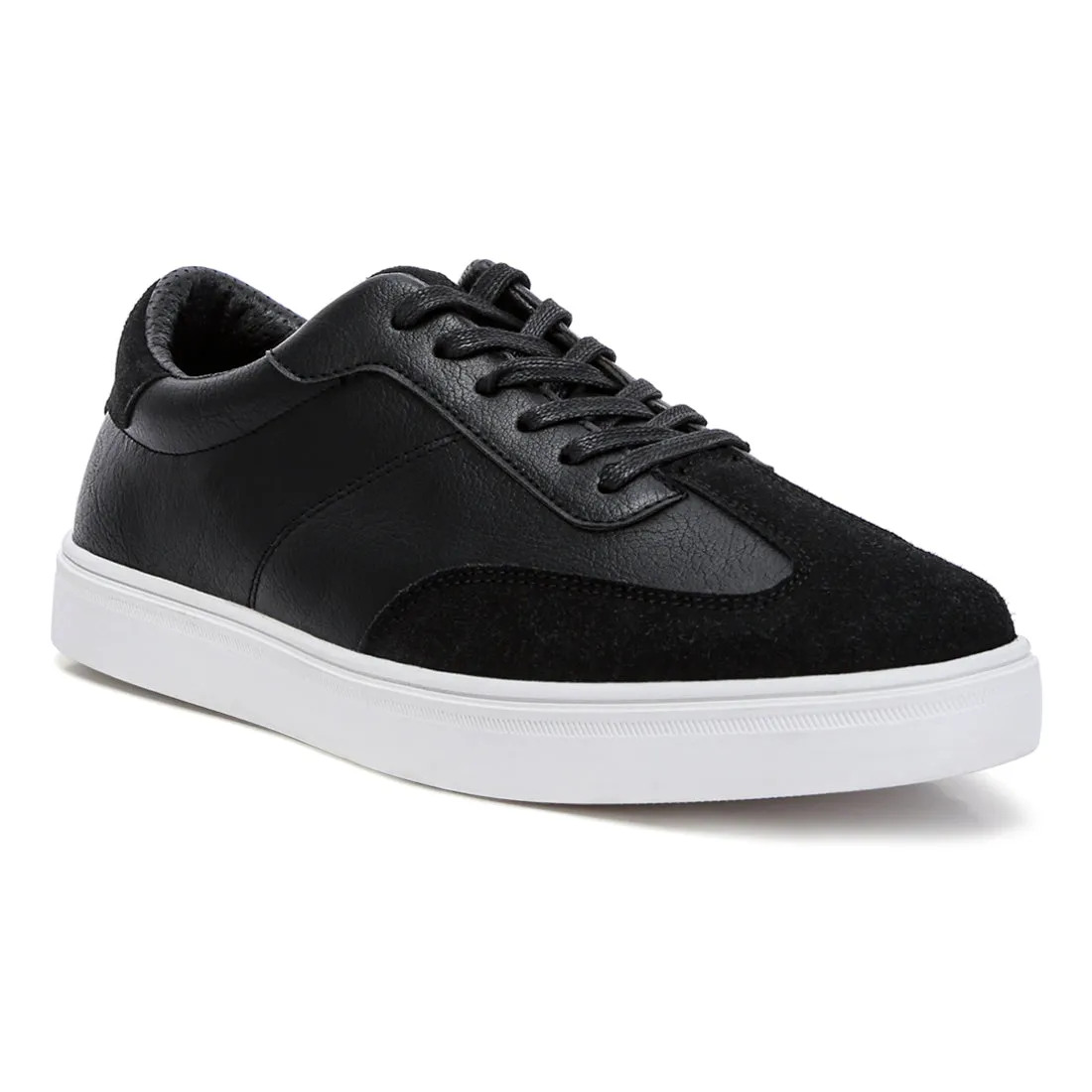 Men's Panelling Detailed Lace-up Sneakers