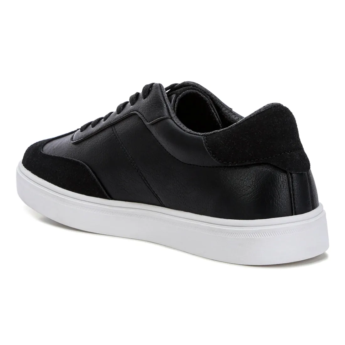 Men's Panelling Detailed Lace-up Sneakers