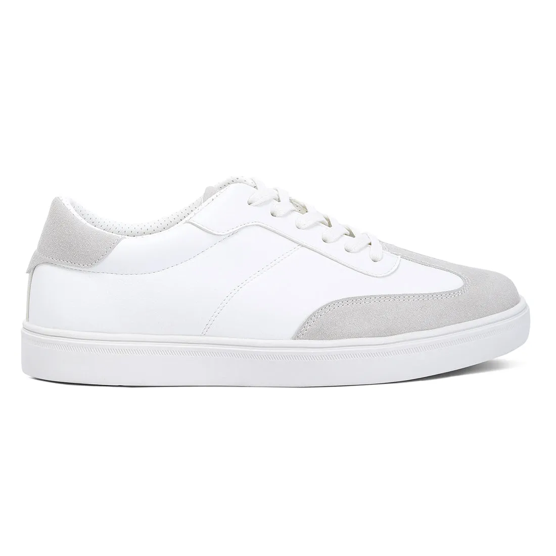 Men's Panelling Detailed Lace-up Sneakers