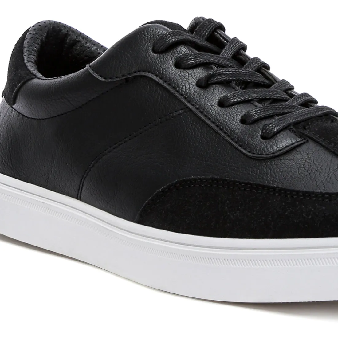 Men's Panelling Detailed Lace-up Sneakers