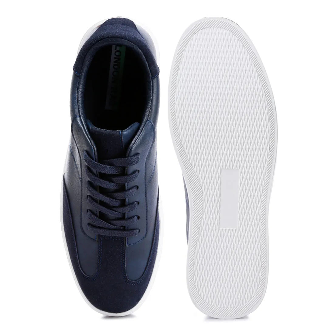 Men's Panelling Detailed Lace-up Sneakers