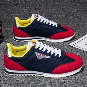 Men's Vintage Breathable Comfortable Lace Up Sneakers