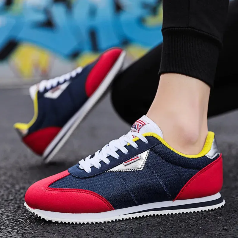 Men's Vintage Breathable Comfortable Lace Up Sneakers