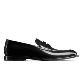 Oblique Gradient Timeless Black Loafers