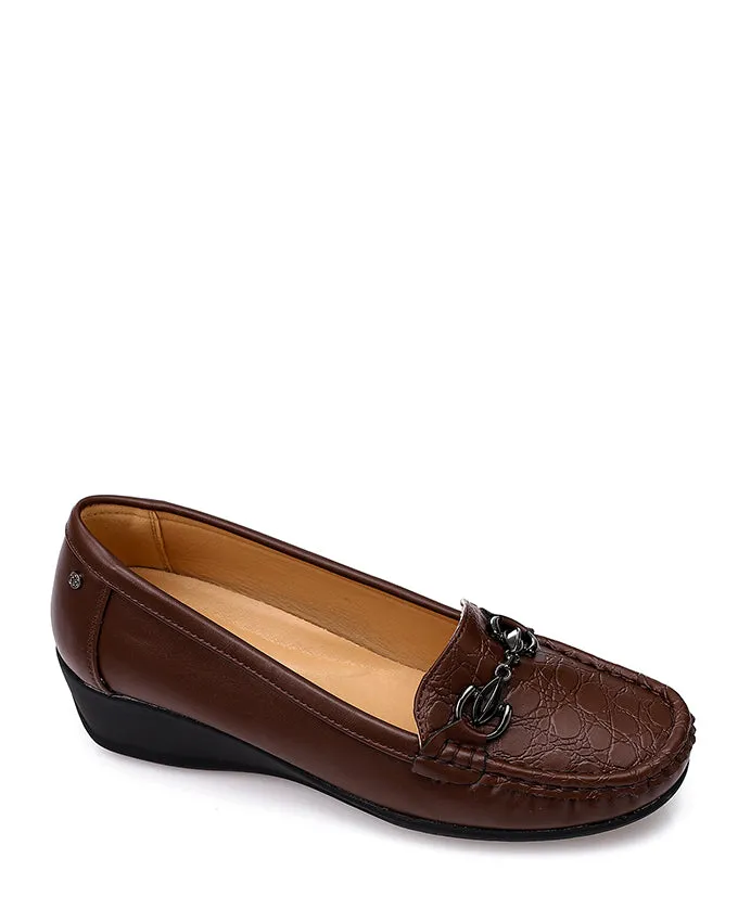 RUI-DVTH-006 Leather Loafers Round toecap