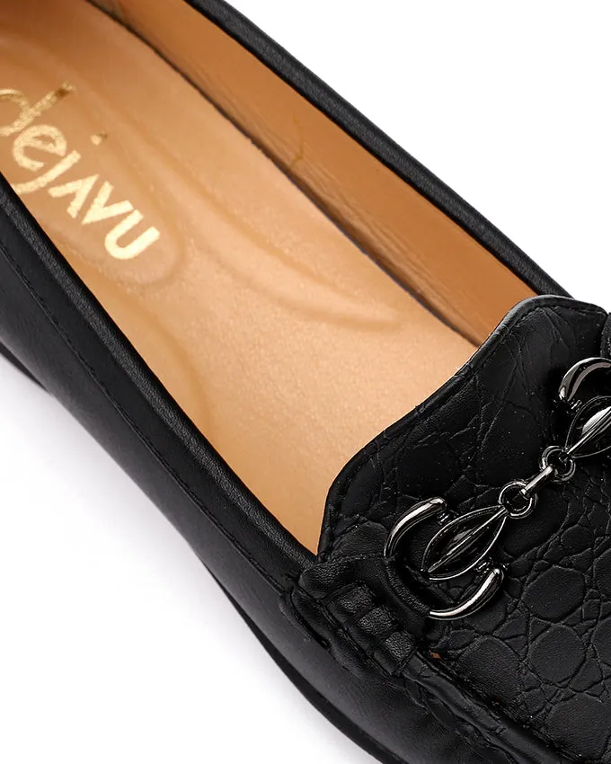 RUI-DVTH-006 Leather Loafers Round toecap