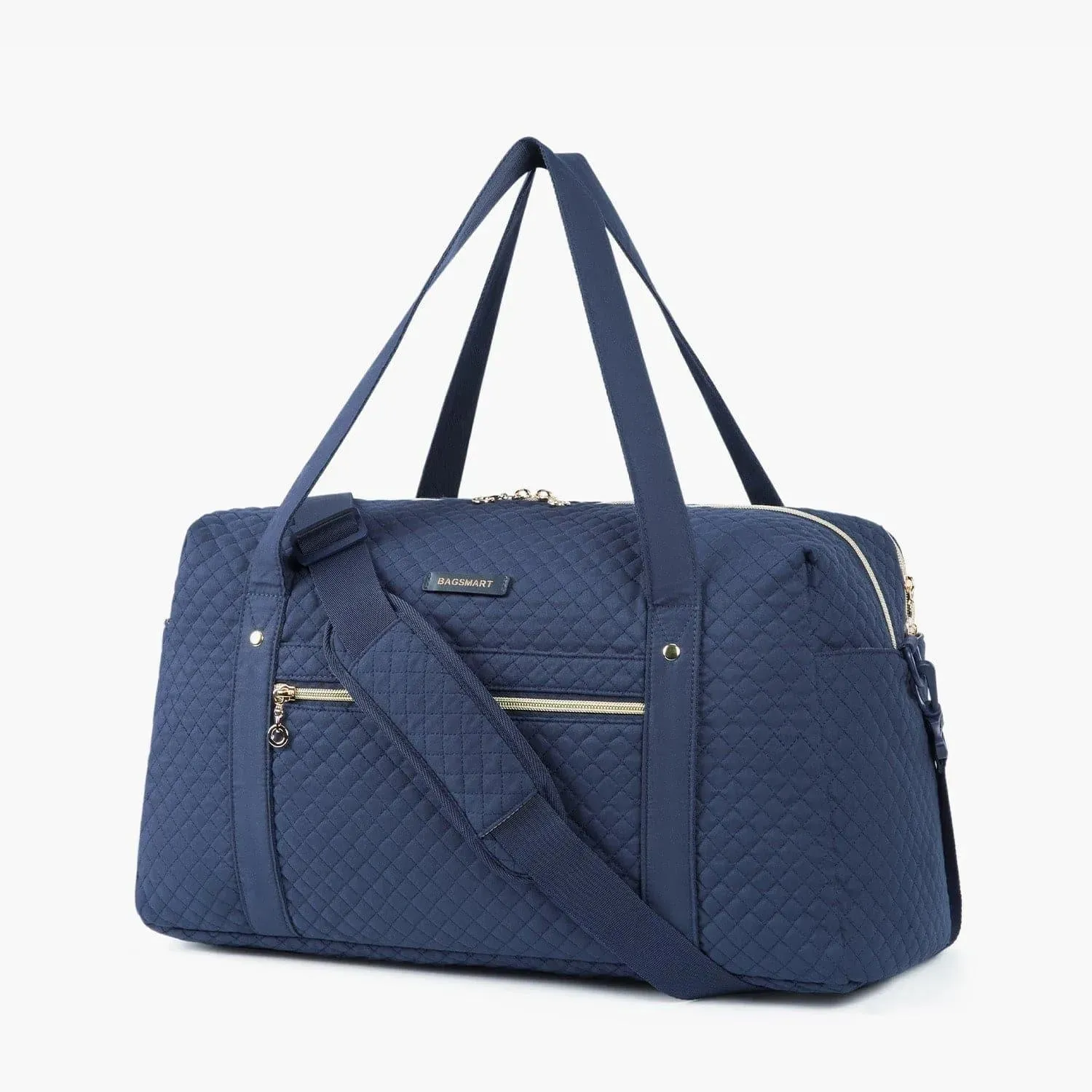 Weekender Overnight Bag Large Carry-on Bag With Shoe Bag