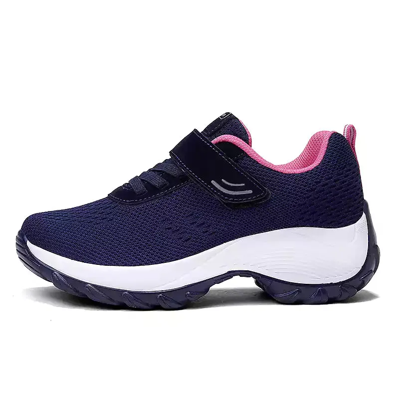 Women's Comfortable Woven Knit Orthopedic Sneakers