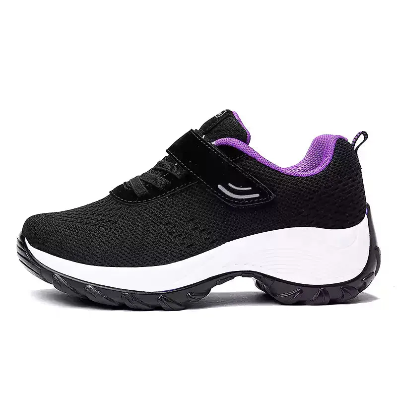 Women's Comfortable Woven Knit Orthopedic Sneakers
