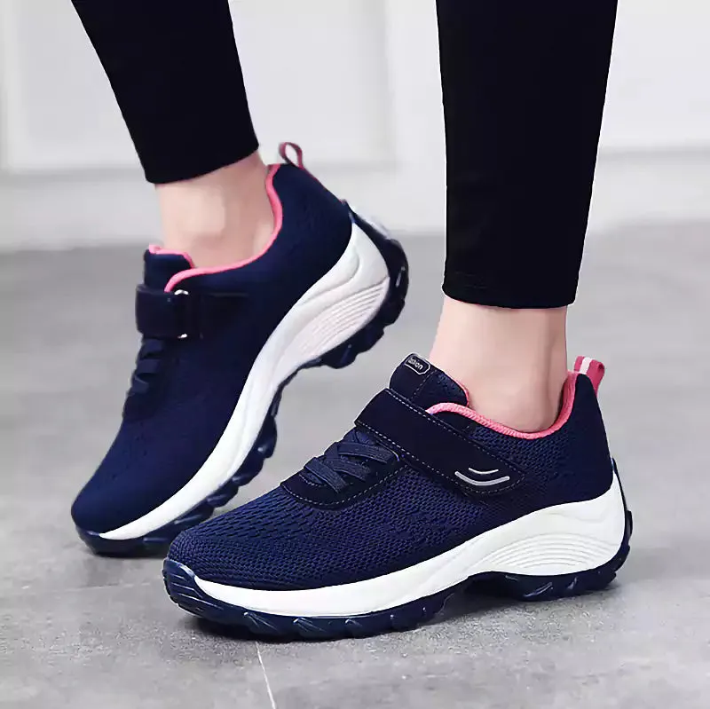 Women's Comfortable Woven Knit Orthopedic Sneakers