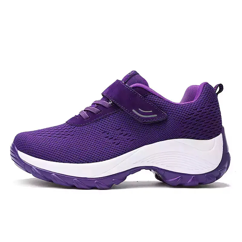 Women's Comfortable Woven Knit Orthopedic Sneakers