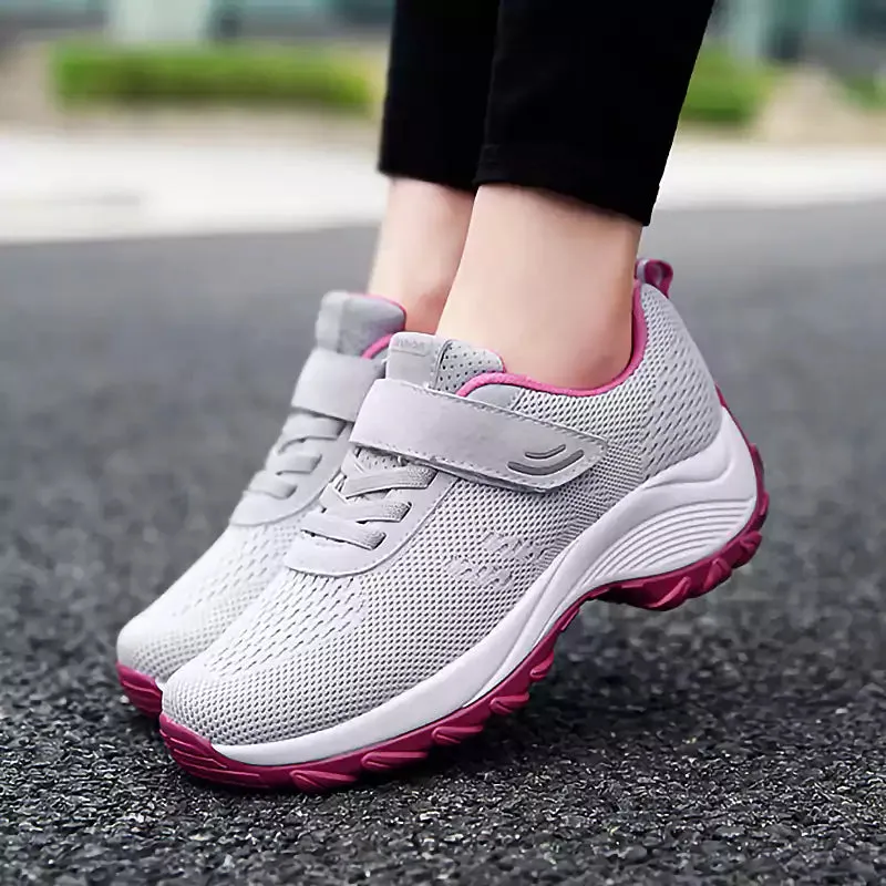 Women's Comfortable Woven Knit Orthopedic Sneakers