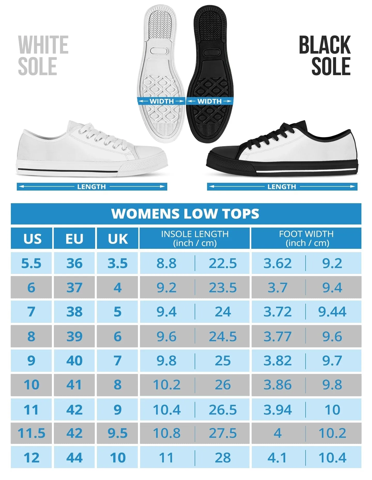 Women's Low Tops Colorful Sneakers
