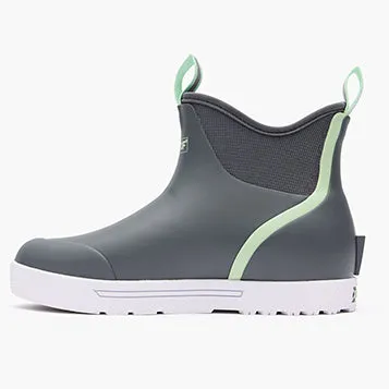 Xtratuf Women's 6" Wheelhouse Gray Ankle Deck Boots